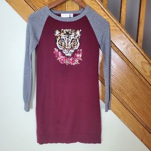 Holiday Sweater Dress Girls